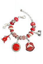 Load image into Gallery viewer, DST Charm Bracelet – Delta Sigma Theta Sorority Jewelry