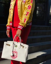 Load image into Gallery viewer, WHITE DIVA BIRKIN 35cm