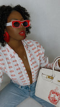 Load image into Gallery viewer, Shaded Red Sunglasses – Retro Red &amp; White Shades for Summer